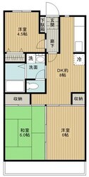 サンヒルマンションの物件間取画像